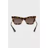 Cat-eye frames in animal print