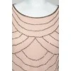 Evening dress with beads with tag