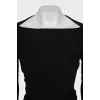 Fitted midi dress