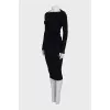 Fitted midi dress