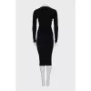 Fitted midi dress