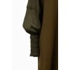 Dress with decorative sleeves