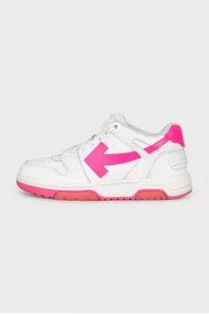 Out of Office white leather sneakers