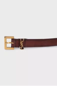 Cassandre leather belt