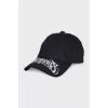 Men's cap with embroidered brand logo
