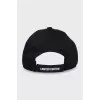 Men's cap with embroidered brand logo