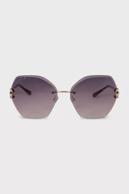 Purple gradient sunglasses