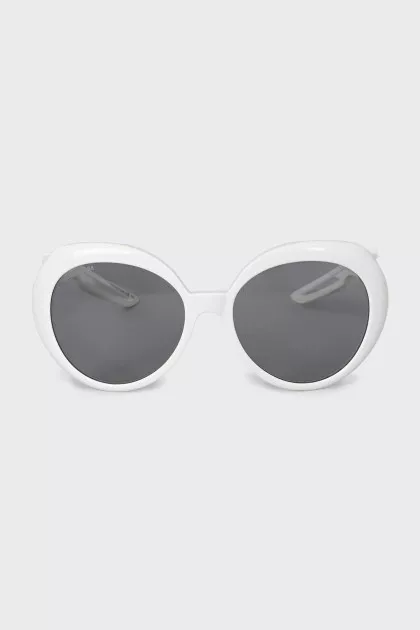 White teashades sunglasses
