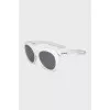 White teashades sunglasses