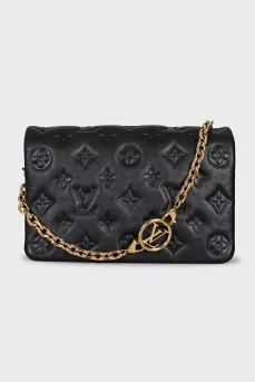 Black Coussin crossbody bag