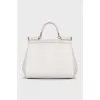 White Sicily satchel bag