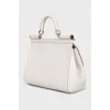 White Sicily satchel bag