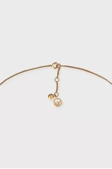 Gold chain with berry pendants