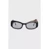Black frame with diopters