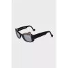 Black frame with diopters
