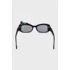 Black frame with diopters