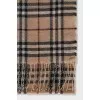 Cashmere scarf with signature print