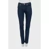 Blue jeans with studs
