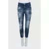 Джинсы boyfriend fit на низкой посадке