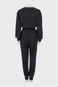 Fitted jumpsuit with trousers