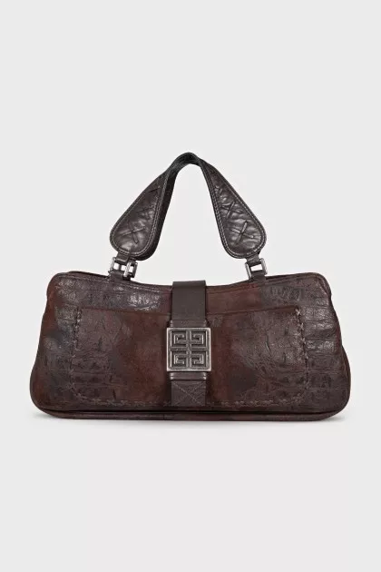 Vintage distressed bag