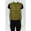 Vest with zip and buttons