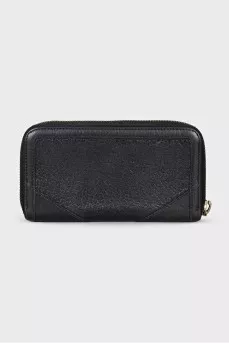 Men's textured leather wallet