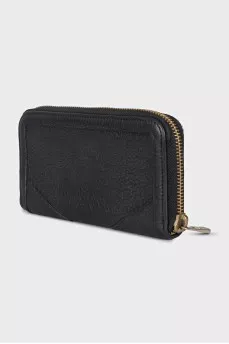 Men's textured leather wallet