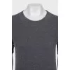 Slim-fit grey t-shirt