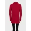Double-breasted cashmere cardigan