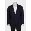 Men's black wool jacket