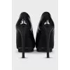 Eva patent leather heeled shoes