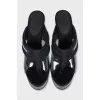 Black toe sandals