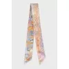 City of Light silk twilly