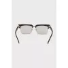 Rectangular sunglasses with logo