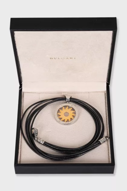 Tondo Sun Gold Pendant