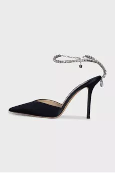 Saeda 100 Textile Slingbacks