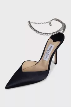Saeda 100 Textile Slingbacks