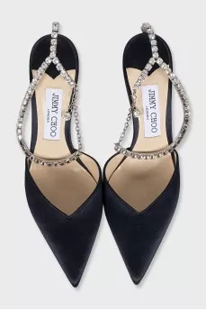 Saeda 100 Textile Slingbacks