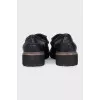 Black tassel loafers