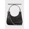 Black T-Bar Mini Bag