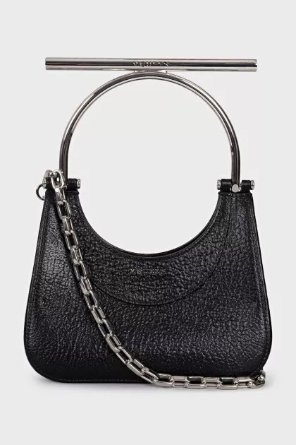 Black T-Bar Mini Bag