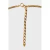 Gold body chain
