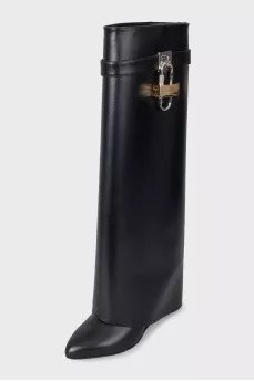 Кожаные сапоги Shark Lock 100 с биркой
