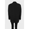 Black oversized jacket