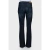 High landing jeans straight