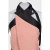 A suit of frilled trousers and a vest