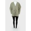 Loose blazer with slits