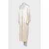 Вільна міді сукня з шовку