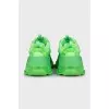 Green Triple S sneakers